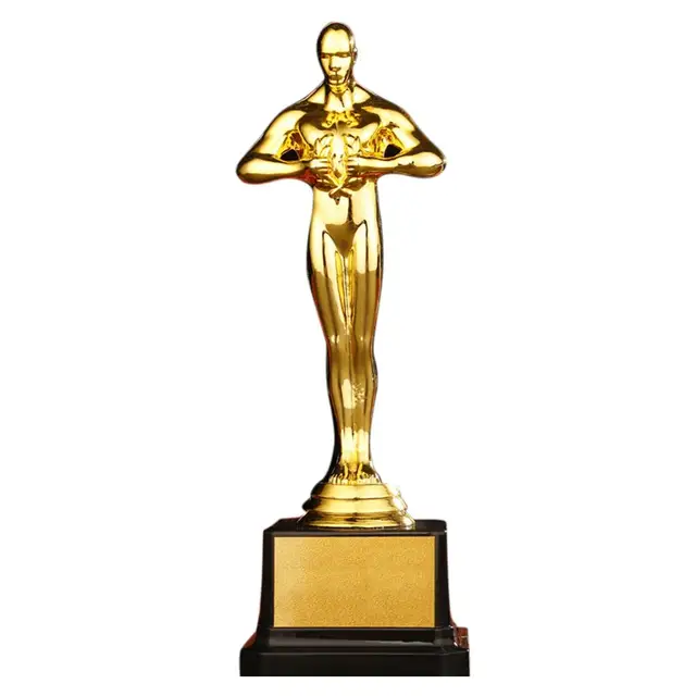 Oscar Trophy Awards Replica Small Gold Man PC GoldPlated Team Sport Competition Craft Souvenir