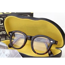 Очки для мужчин и женщин от Jonny Depp, оптические очки, оправа, фирменный дизайн, ацетат, винтажные компьютерные прозрачные очки с коробкой, Z080