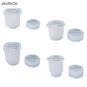 

1 Set DIY Crystal Epoxy Resin Mold Storage Box Container Casting Silicone Mould