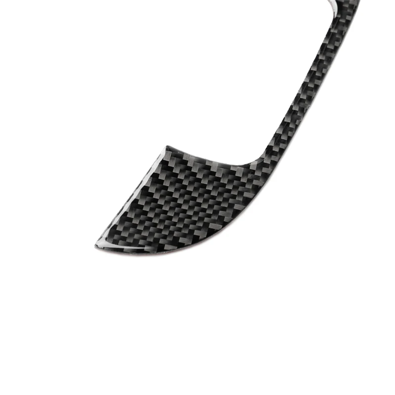 Car styling Carbon Fiber Sticker for Infiniti Q50 Q60- Left Right A Pillar Roof Handle Cover Trim Decor Sticke