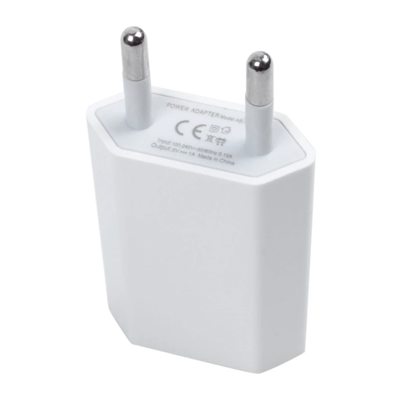 White EU USB Charger AC Adapter For iPhone 5 5S 4S 4 3GS iPod Touch Nano#8