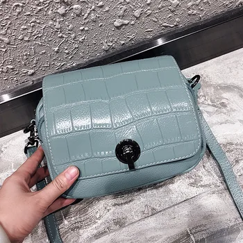 

Women's Bag New Fashion Small Bag Crocodile Shoulder Bag Camera Messenger Bag Women