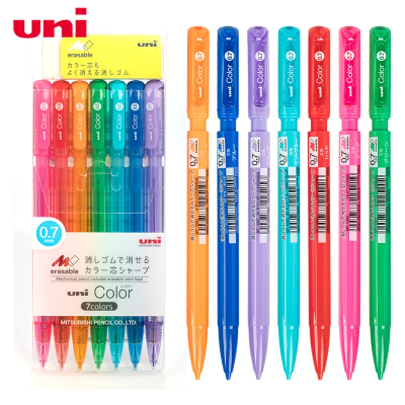 

3PCS JAPAN UNI New Colour Drawing Activity Pencil M5-102c Colour Pencil Lead 0.5/0.7mm PP Material