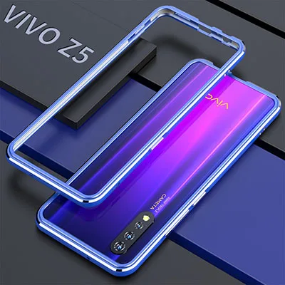 Vivo Z5 Роскошный металлический корпус крышка для Vivo V17 Neo алюминиевая рама Жесткий 3D защитный чехол для V17 Neo бампер чехол - Цвет: as photo