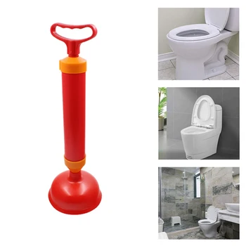 

High Pressure Drain Buster Powerful Bathroom Toilet Plunger Cleaning Tool Clog Remover Multifunctional Suction Pump Bathtubs