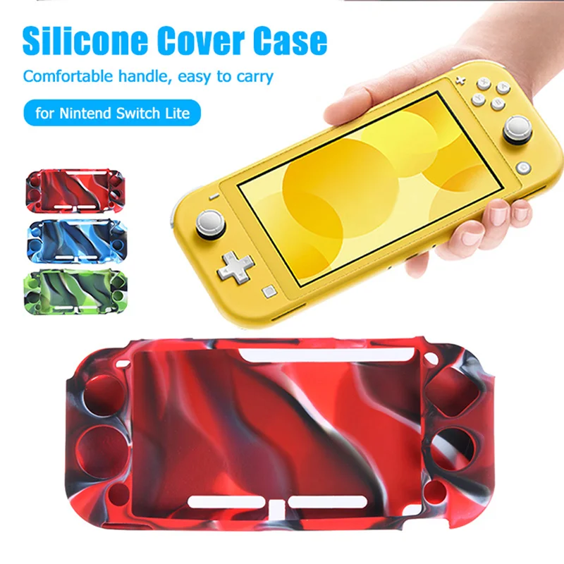 

Crystal Protective Case Cover Bracket Charge Cable Screen Protection Hard Carry Case Fit for Nintend Switch Lite Console Supply