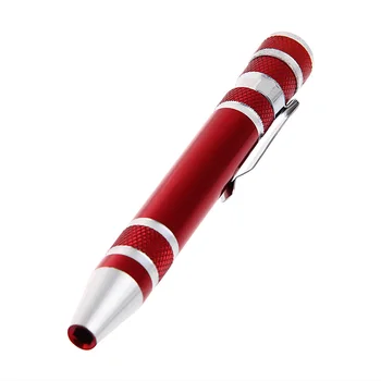 

Portable 8 In 1 Precision Screwdriver Bit Set Pen Style Repair Tool Kit