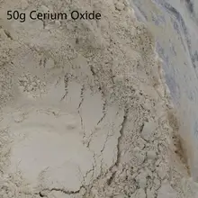 Poudre de polissage en oxyde de cérium pour pare brise de voiture, outil de réparation des rayures, verre, terres rares, pour la réparation des vitres, multifonctionnel, 50g