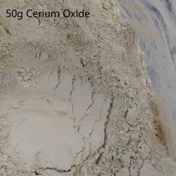 Poudre de polissage en oxyde de cérium pour pare brise de voiture, outil de réparation des rayures, verre, terres rares, pour la réparation des vitres, multifonctionnel, 50g 