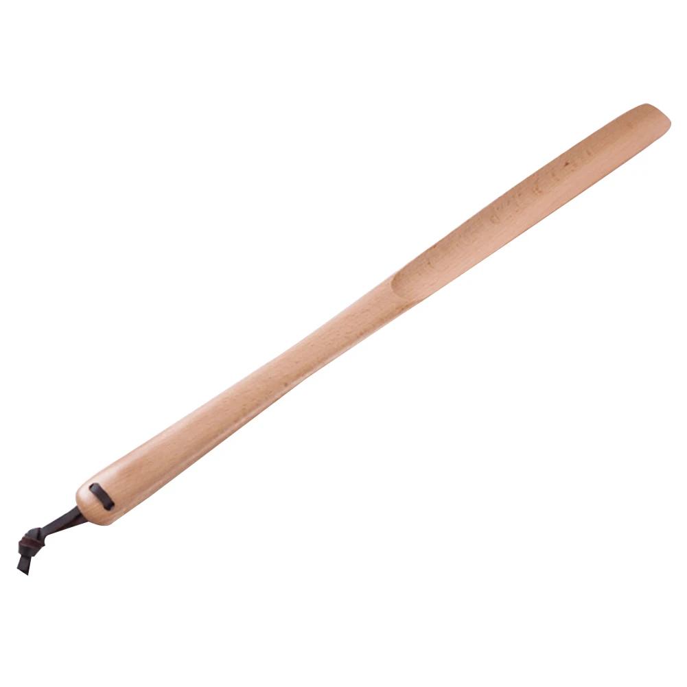 

Hotel Shoe Horn Practical Aid Tool Home Lifter Easy Carry Removal Portable Accessories Long Handle Wooden Durable For Boots