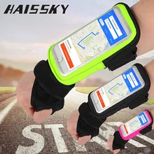 Cycling Wrist running Bicycle cell phone Bag Touch Screen Riding Bike phone case Armband Outdoor Sports Mobile Phone Supplies