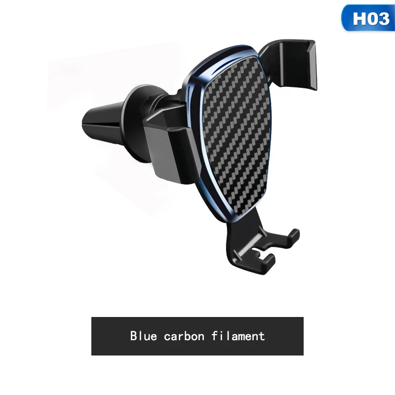 Universal Car Phone Holder Gravity Auto Air Vent Mobile Support Holder in Car Phone Mount Holder Stand for Xiaomi Huawei Iphone