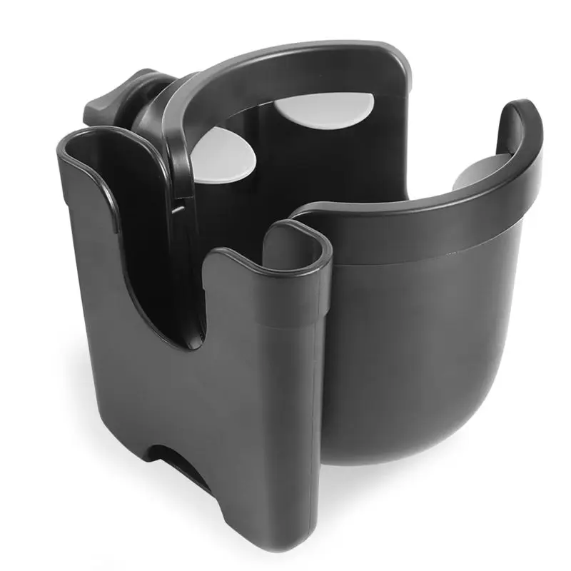 

Baby Stroller Cup Holder 2 In 1 Bottle Rack Bike Wheelchair Universal Cup Holder XXFE
