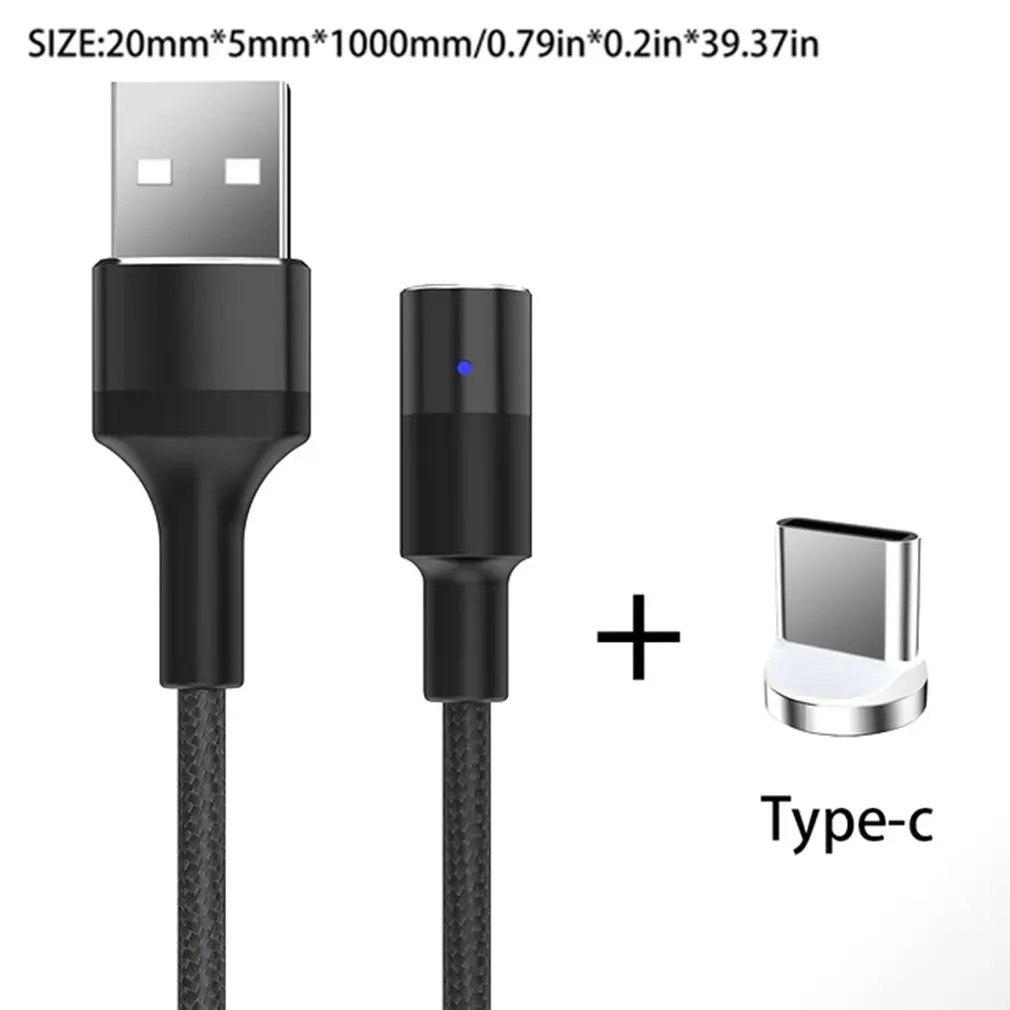 Магнитный QC3.0 кабель для быстрой зарядки мобильного телефона портативный размер кабель для синхронизации данных кабель для зарядки