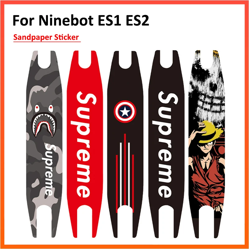 

2019 Ninebot KickScooter ES1 ES2 Pedal Sticker for Smart Electric Scooter Skateboard Footboard Griptape Stickers