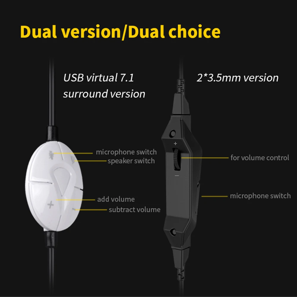 Somic G238 Wired Gaming Headphone 3 5mm USB 7 1 Surround Sound Stereo Over Ear Gamer Headset With Mic For PS4 Xbox Phone PC