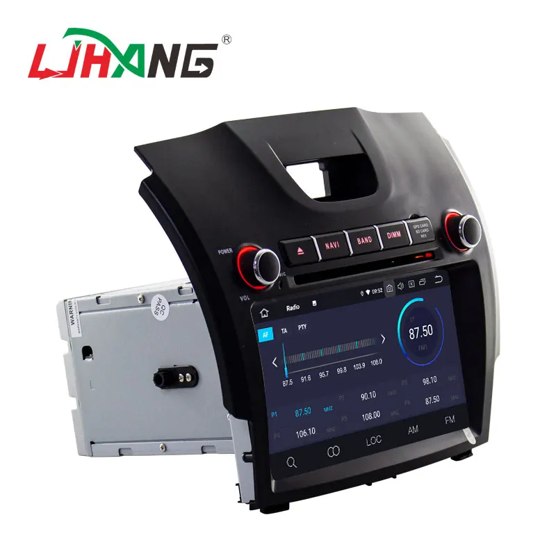 Автомобильный DVD плеер LJHANG 2 Din Android 10 для CHEVROLET Holden S10 TRAILBLAZER ISUZU D MAX автомобильный