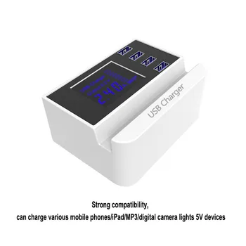 

Quick Charge Type C USB Charger HUB Led Display Wall Charger Fast Mobile Phone Charger USB Adapter For iPhone MacBook Ipad