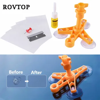 

Repair Tool Windshield Repair Kit DIY Car Window Glass Scratch Crack Restore Car Window Screen Polishing Resin Sealer Kit