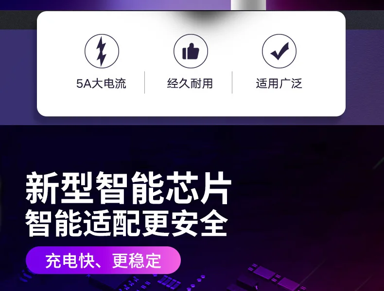 Bozhu usb type C кабель для Xiaomi Redmi Note 7 mi9 USB C кабель для samsung 5A провод для быстрого заряда USB C кабель для зарядки мобильного телефона