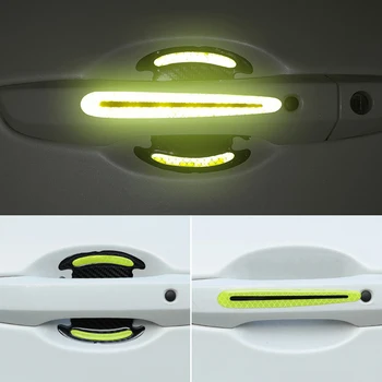 

Car Handle Protection Reflective Sticker Warning Strips For Chevrolet Cruze Orlando Lacetti Lova EPICA Malibu Volt Camaro