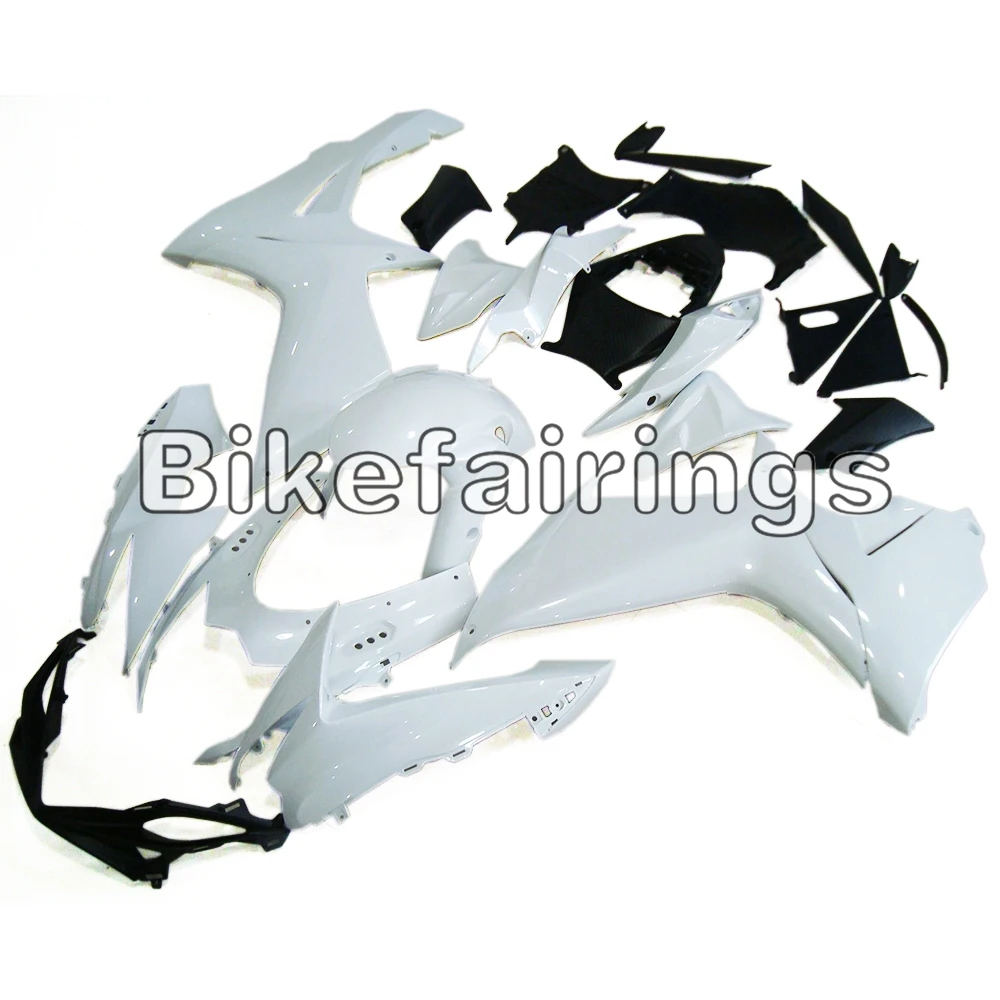 Белый велосипед Корпус Обтекатели подходит для Suzuki 2011 12 13 14 GSXR600 GSXR750 K11, 11, 12, 13, 14, 15, 16 лет впрыска Пластик чехлы