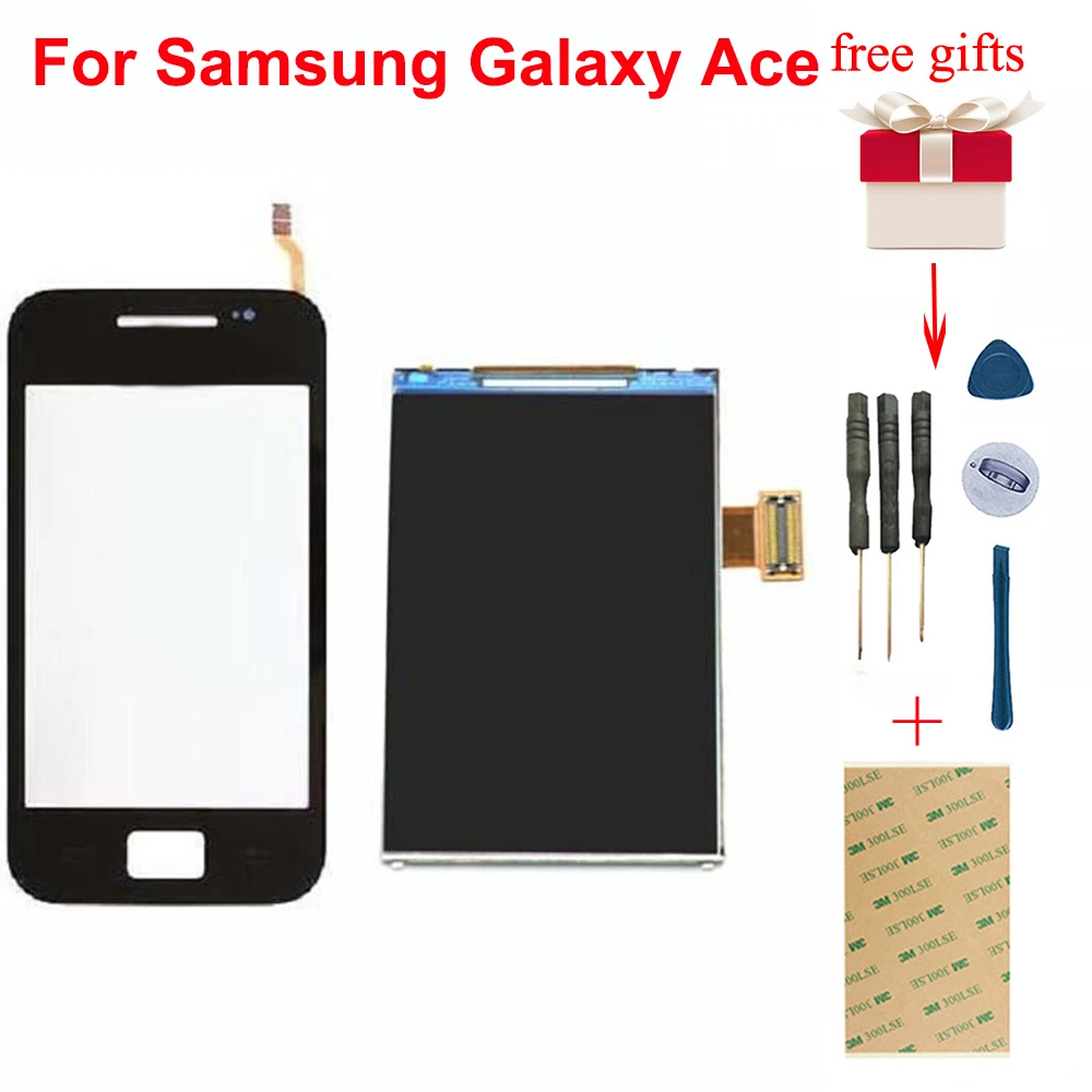 ЖК дисплей для Samsung Galaxy Ace GT S5830 сенсорный экран дигитайзер панель сенсор стекло