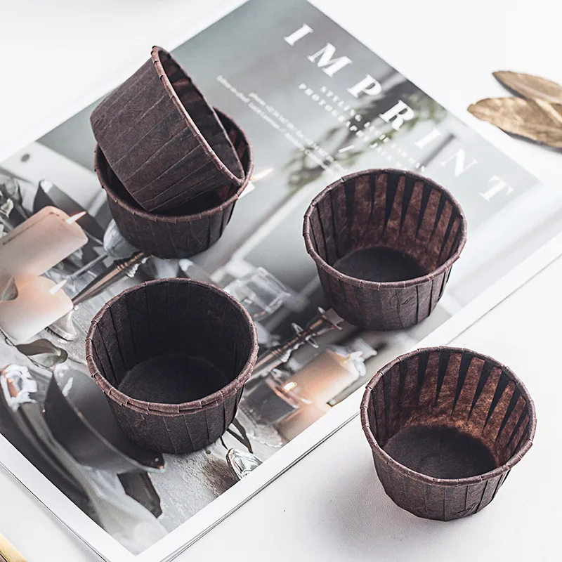 50pcs cup cake mold bakery tools baking molds paper cups mini cupcake liners accessories liner supplies stencil