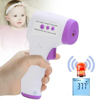 

Battery Powered Handheld Portable For Kids Adult Ear Home Office Digital Infrared Forehead Thermometer Non Electronic