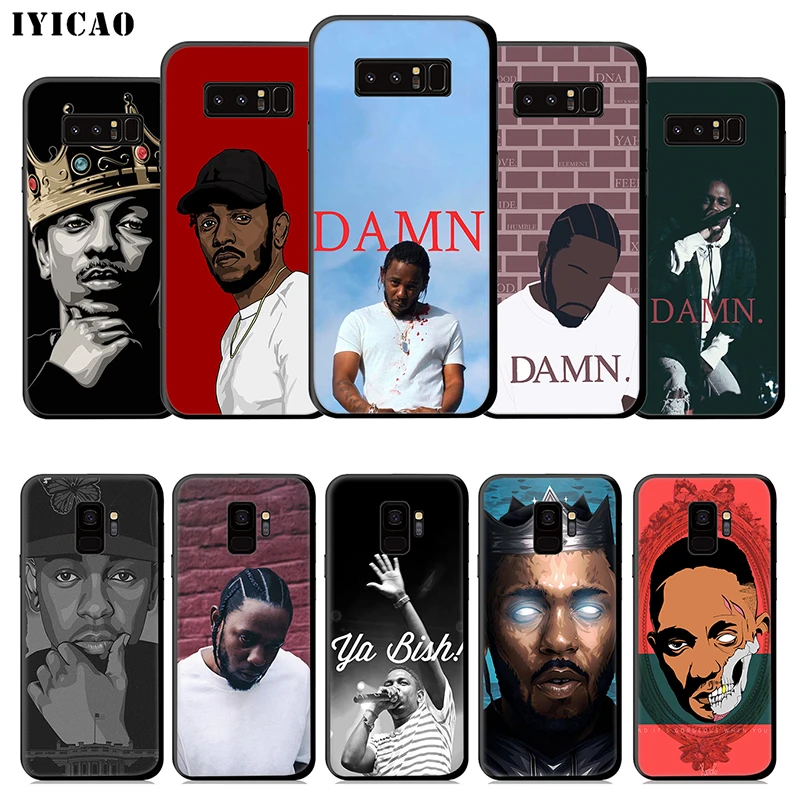 IYICAO Kendrick Lamar Damn Soft Case for Samsung Galaxy S10e S10 S9 S8 Plus S6 S7 Edge Note 10 9 8 TPU |
