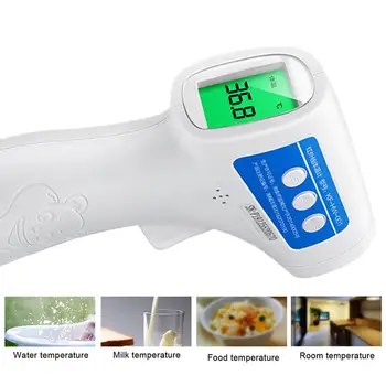 

Digital Infrared Thermometer Forehead Ear Thermometer Non Contact Body Temperature Measure Tool for Baby Kids Adults