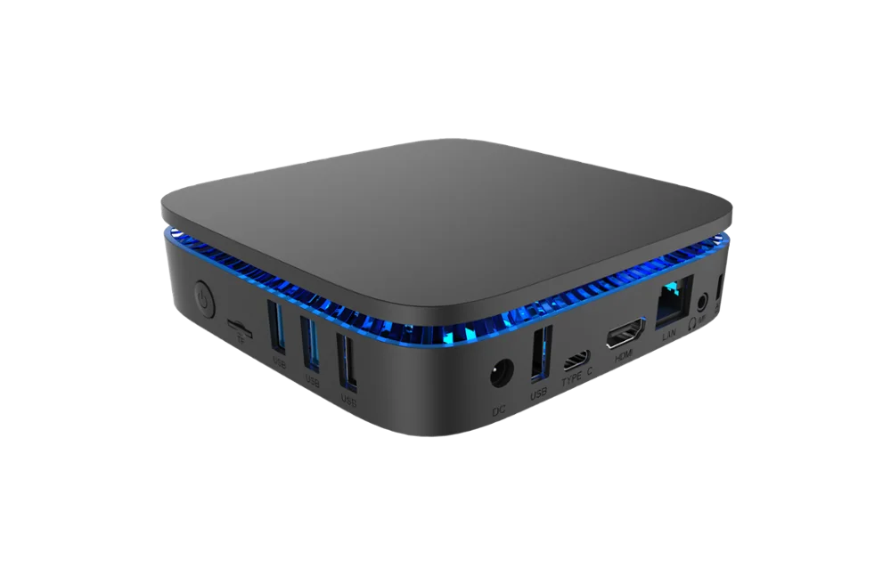 AK1 лицензированный Windows10 64 бит 4 ГБ/32 ГБ мини ПК Intel Celeron J3455 SATA 3,0 AC WiFi Bluetooth Gigabit LAN USB3.0 type-C-HD MI