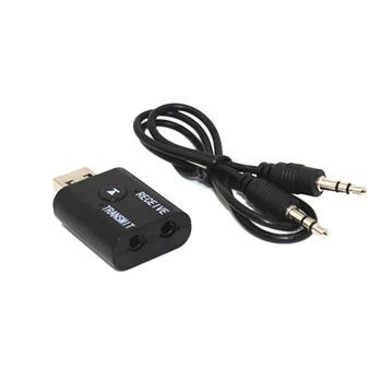 

USB Bluetooth 5.0 Adapter 2 in 1, USB Bluetooth Receiver/ Transmitter,AUX-in 3.5 mm Jack, Denoise HIFI Music for TV