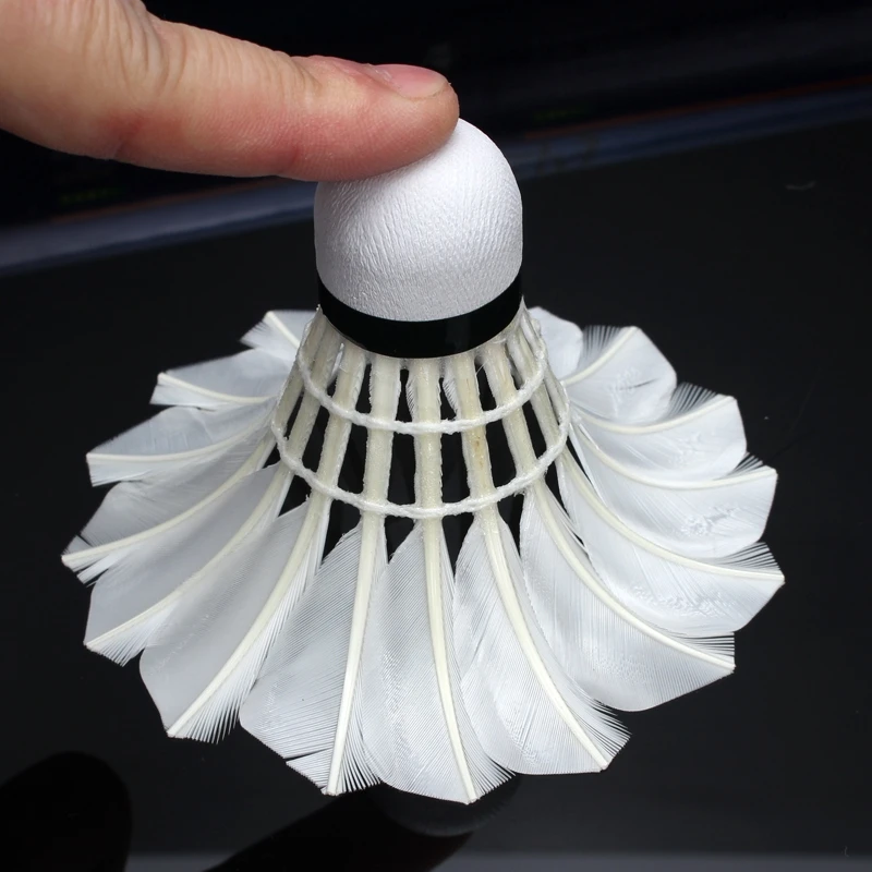 12 Pcs / Lot Badminton Goose Down Badminton Ball Shuttlecock Outdoor Sports Fitness Accessories