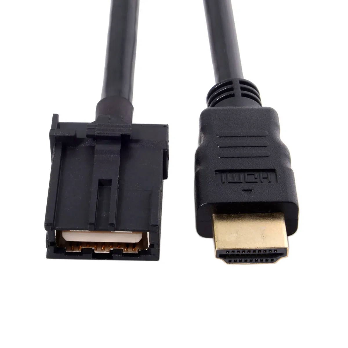 10 шт./лот Высокоскоростной HDMI 1,4 Тип E штекер для типа A Мужской Видео Аудио кабель Автомобильная соединительная система класс разъем