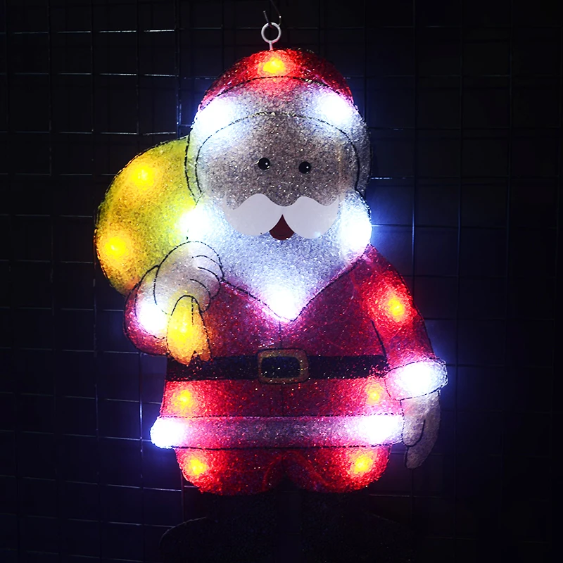 Toprex 2D Рождество Санта Клаус navidad наружные светодиодные украшения Рождественские Вечерние огни Рождественские украшения для дома