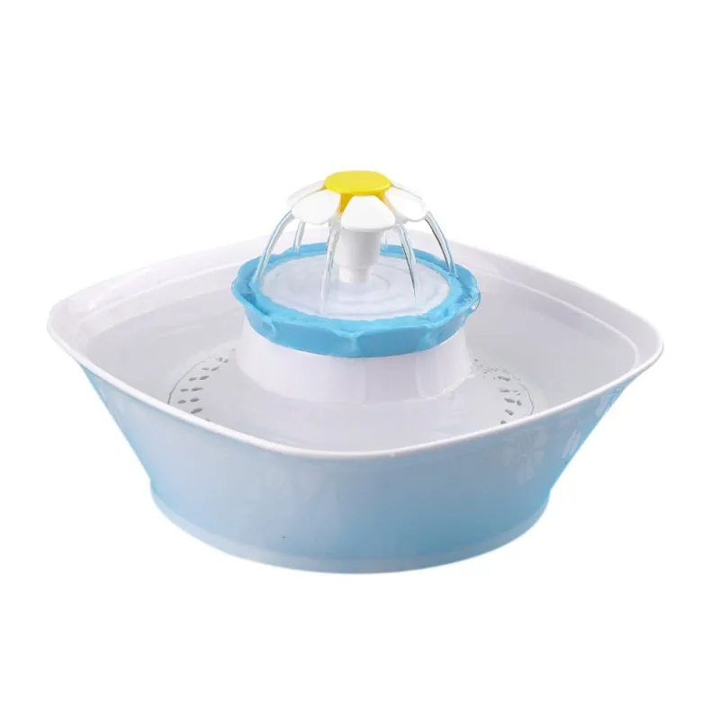 

New Arrival Pet Square Recycle Water Fountain Automatic Dogs Cat Water Dispenser Not Include Silicone Mat