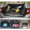 100 x 70cm Universal Black Nylon Car Trunk Net Luggage Storage Organizer Bag Rear Tail Mesh Network With 4 Hooks cargo net ► Photo 2/6