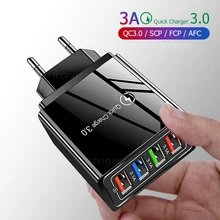 48 Вт USB зарядное устройство, зарядное устройство для мобильного телефона, дорожное настенное зарядное устройство для huawei, iPhone, samsung, Xiaomi, планшет, быстрая зарядка 3,0, быстрое зарядное устройство