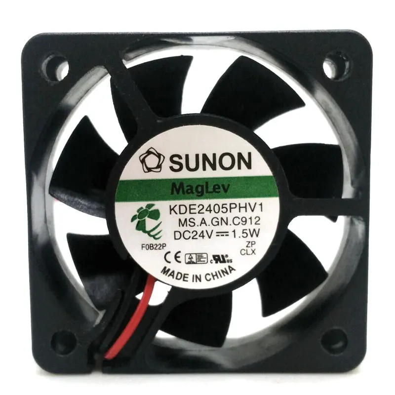 KDE2405PHV1 DC24V 1,5 Вт 50x50x15 мм(5 см) 2 линии Инвертор Вентилятор охлаждения