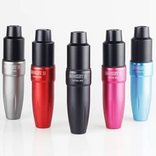 Профессиональная татуировка Rocket II, поворотная ручка, пистолет, светильник, мощный японский двигатель, татуировка, ручка для Linner& Shader, татуировки