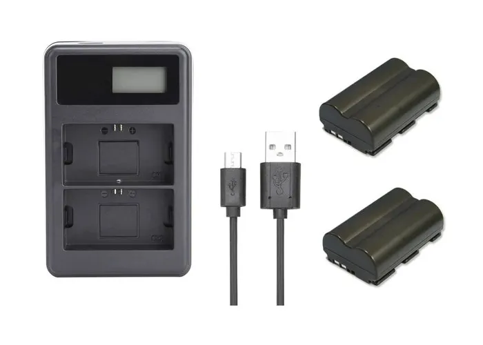 BP-508, BP508, BP-511, BP511, BP-511A, BP511A BP-512, BP512 Батарея+ USB Зарядное устройство для Canon EOS-1D EOS-D60 FV30 FVM1DM-MV30 G1 G2 G3 G5 - Цвет: Розовый