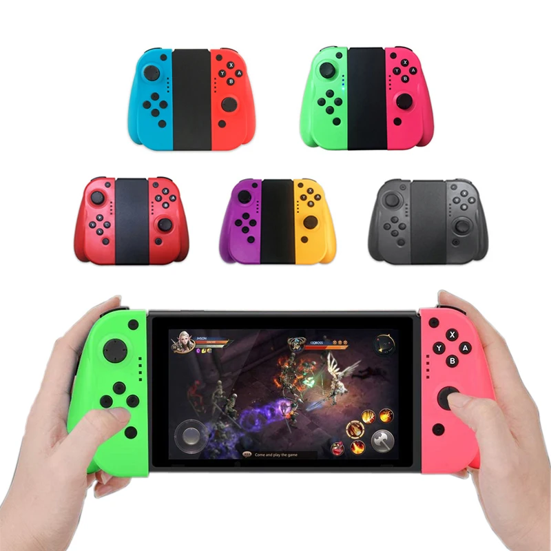 Беспроводной Bluetooth левый и правый игровой контроллер геймпад для Nintendo Switch Game Con
