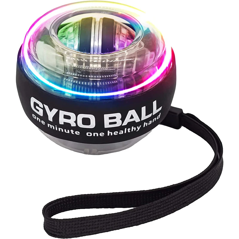 LED Wrist Power Hand Ball Self-starting Powerball With Counter Arm Muscle Force Trainer Exercise Equipment Strengthener