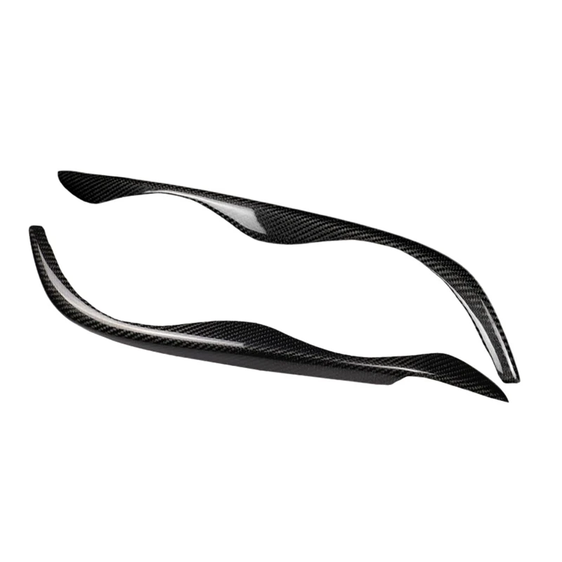 

Carbon Fiber Headlight Cover Eyebrow Eyelid Fit for Bmw E46 323I 328I 330I 1999-2004