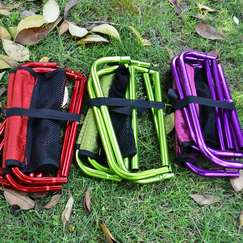 Outdoor Breathable Mesh Foldable Fishing Chair Aluminum Alloy Portable Camping Picnic folding chair