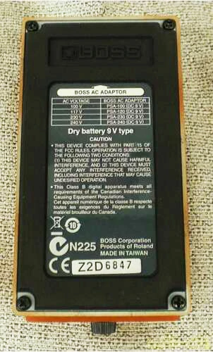 Boss Da-2 Adaptive Distortion Da-2 Guitar Effector Pedal - Parts