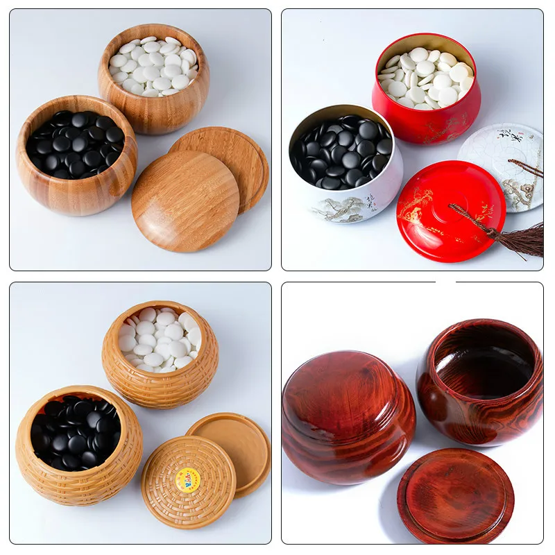 

Foreign Trade Hot Yunzi Large Go Set Adult Children Black and White Chess Pieces Beginners Students Chess Board Backgammon