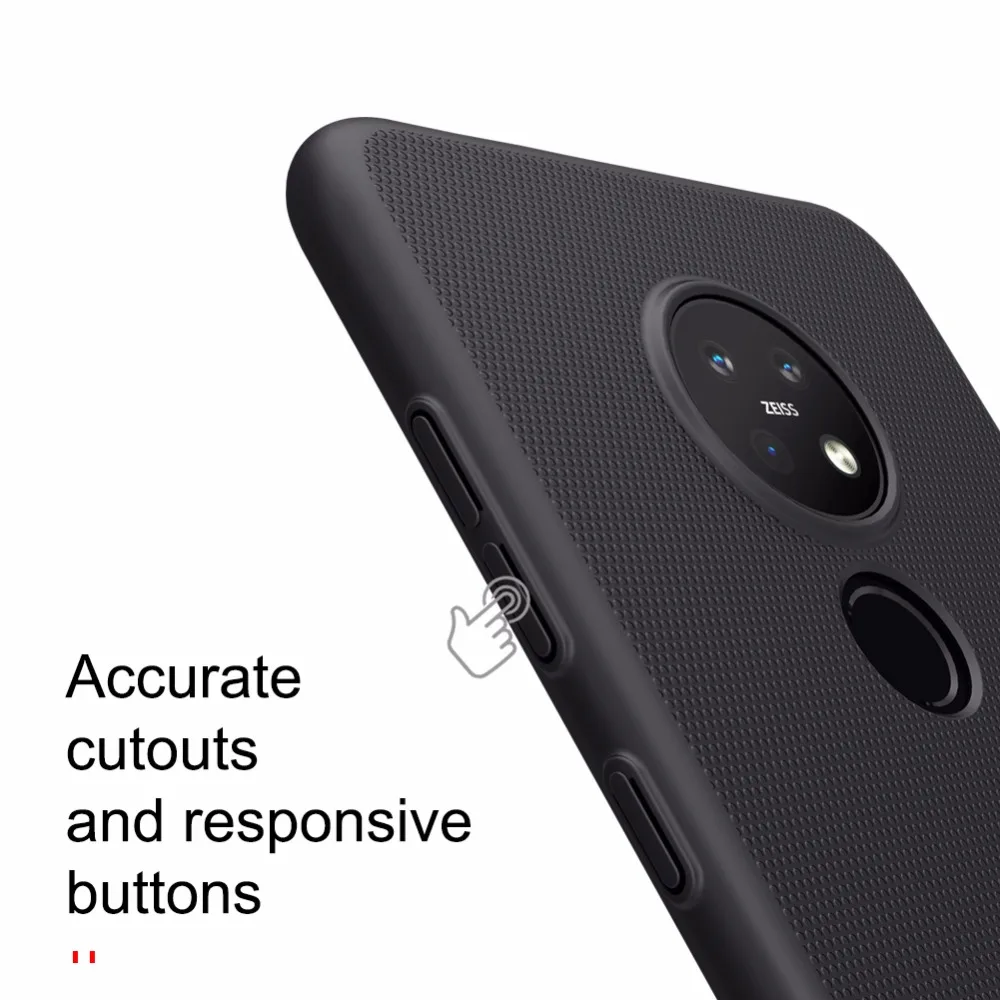 Чехол для Nokia 7,2, чехол для Nokia 6,2, NILLKIN, Супер Матовый чехол, Матовый ПК, задняя крышка, чехол для Nokia 6,2 7,2, подарок, держатель для телефона