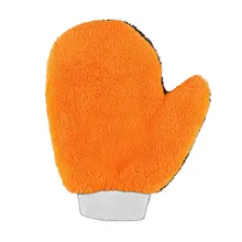 Coral Fleece Fluffy Car Washing Gloves Auto Wash Gloves Microfiber Tool Cleaning Thick Car Wash Glove Mitten Motorcycle Soft
